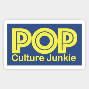 Pop Culture Junkie Logo Magnet